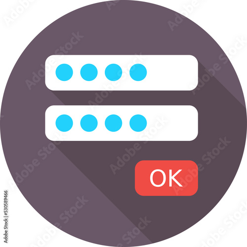 Login Colored Vector Icon