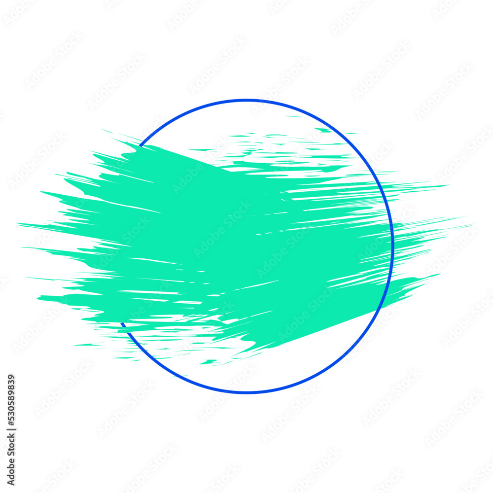 Obraz premium abstract ink brush splash background