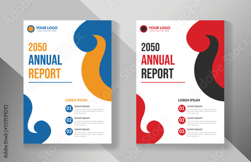 Annual report brochure flyer design for business annual report book cover brochure flyer poster, Leaflet presentation, book cover templates, layout in A4 size. Leaflet Modern poster magazine layout te