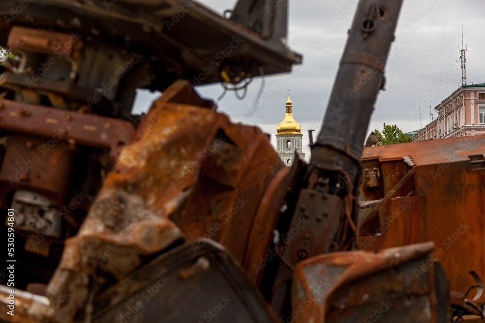 Destroyed military equipment of the Russian army Destroyed military equipment of the Russian army