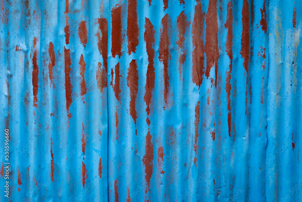 Rusty metal texture background. Cracked texture pattern.