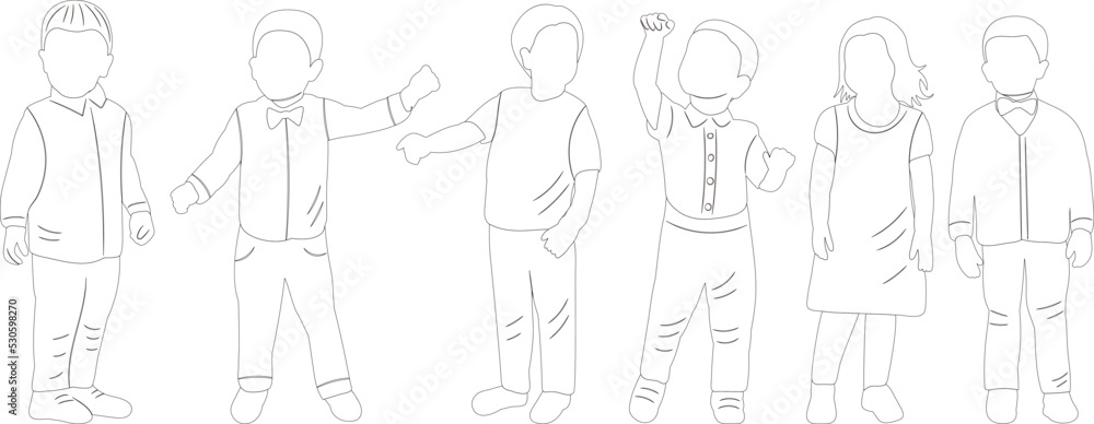 kids sketch ,outline isolated vector kids sketch ,outline isolated vector