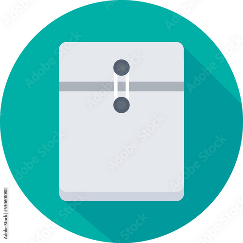 Envelope Colored Vector Icon 