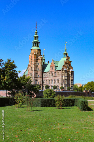 Rosenborg Castle in Copenhagen / Denmark