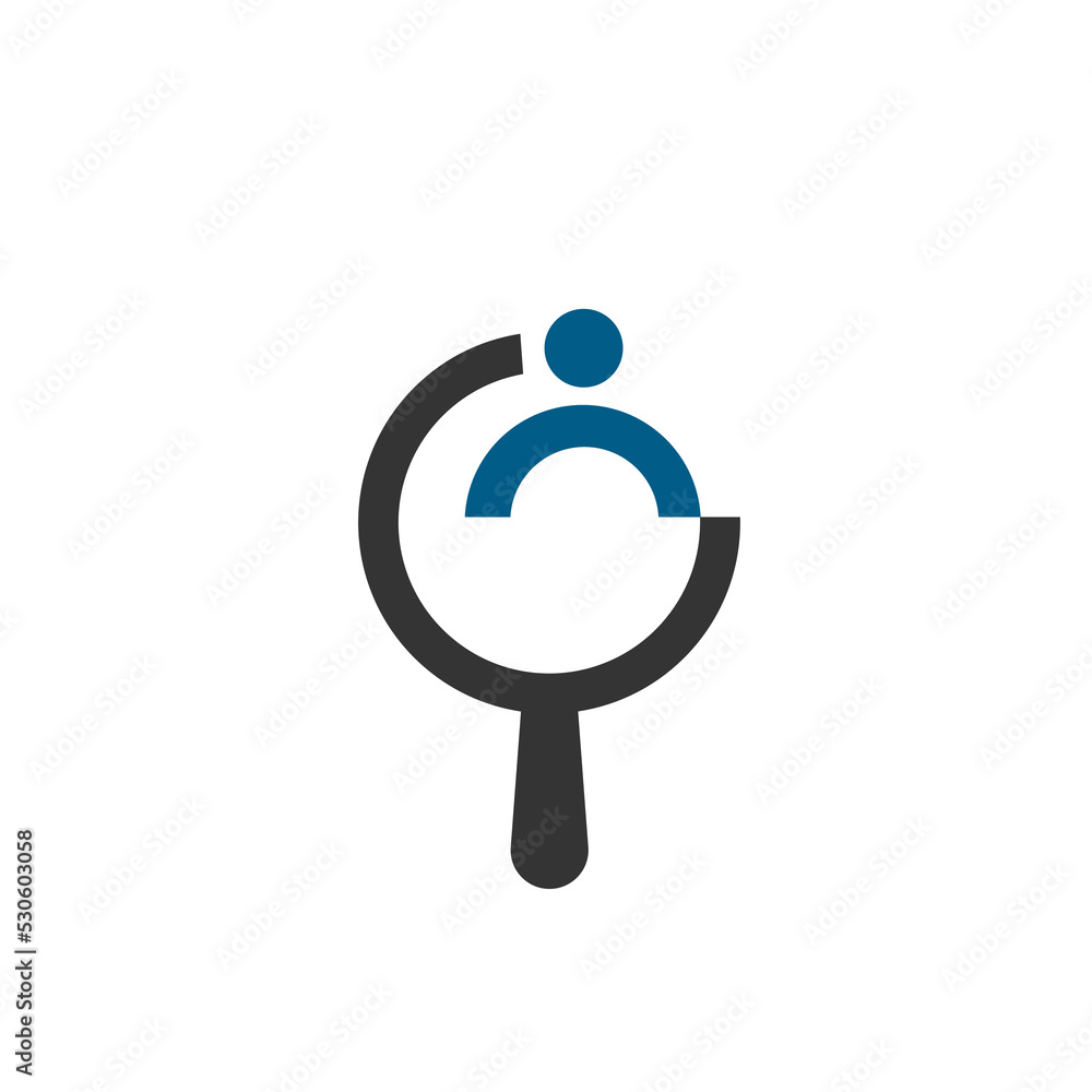 Search Job Icon, vector template Search Job Icon, vector template