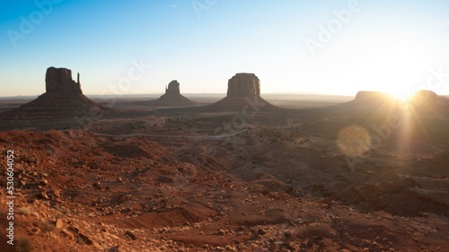 Monument Valley Monument Valley Sky Natural landscape Bedrock Terrain