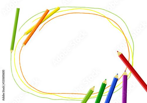 色鉛筆フレーム１１