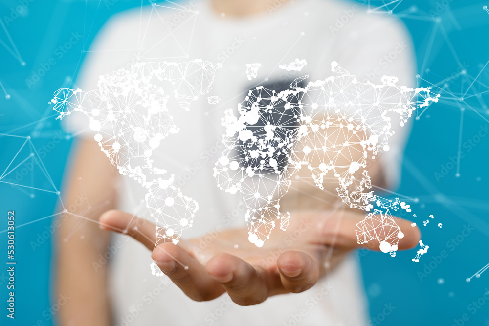 Structure of world economy, communication network.. Structure of world economy, communication network..