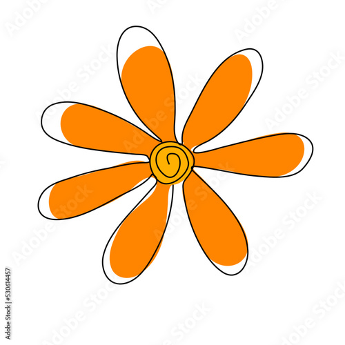 continuous line flowers in september