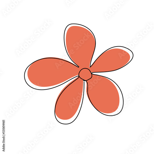 continuous line flowers in september