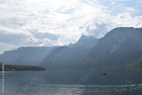 Hallstatt Austria, Upper Austria, Alps, Hallstatter See, Lake 