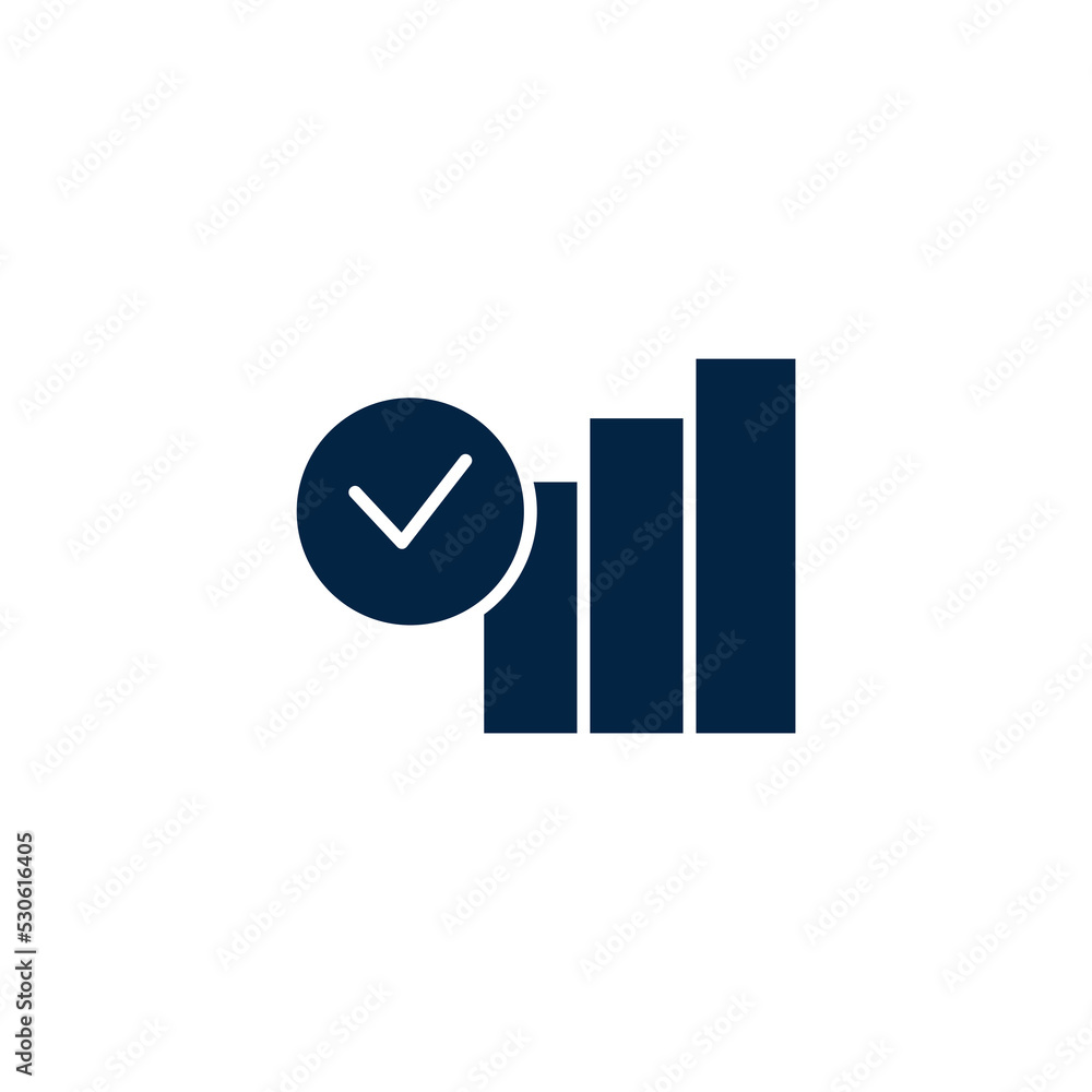 bar chart line icon. Simple element illustration. bar chart concept outline symbol design. bar chart line icon. Simple element illustration. bar chart concept outline symbol design.