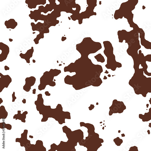 Cow texture brown spots
