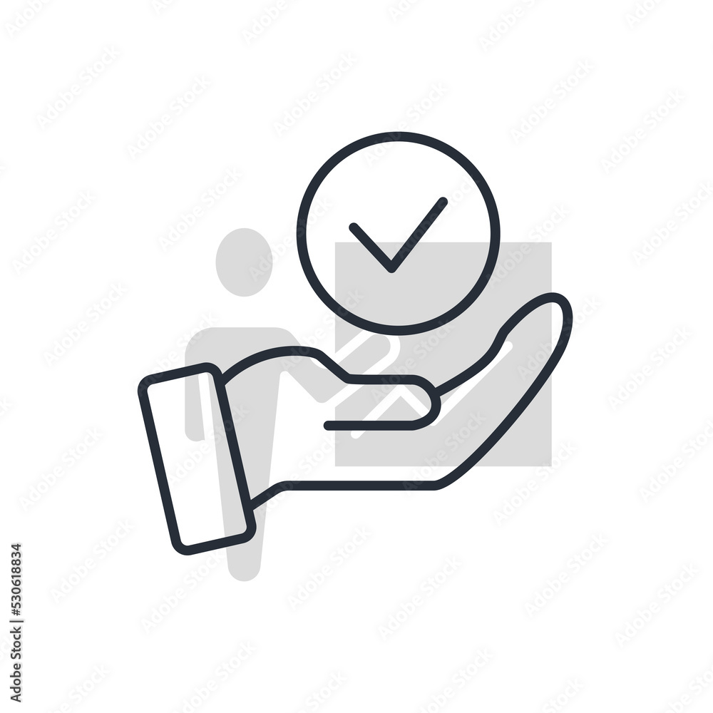 choice value line icon. Simple element illustration. choice value concept outline symbol design. choice value line icon. Simple element illustration. choice value concept outline symbol design.