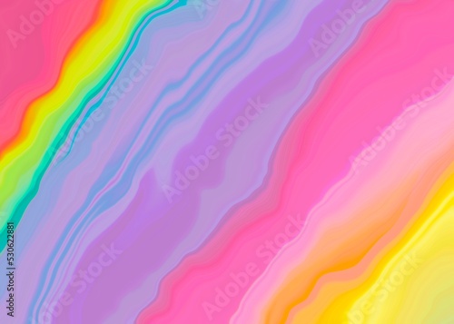 Liquid rainbow abstract colorful background with lines