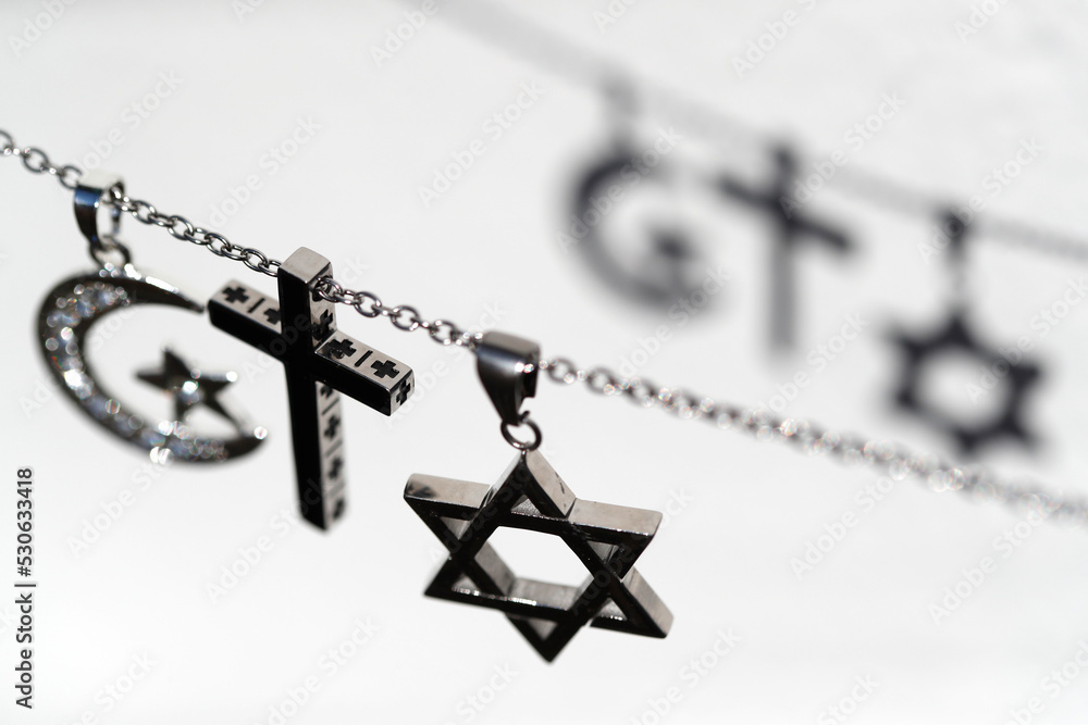 Fototapeta premium Faith and religion. Interreligious.