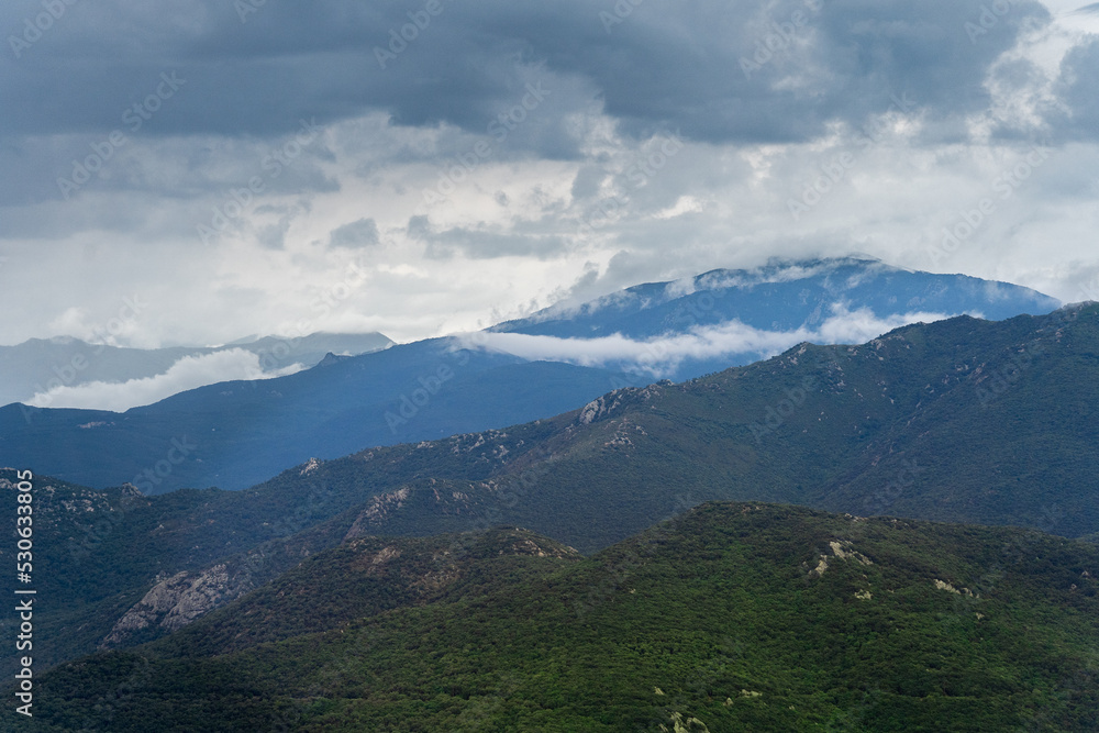 Storm brewing over the Pirenees