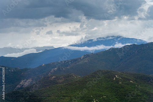 Storm brewing over the Pirenees © Lewis