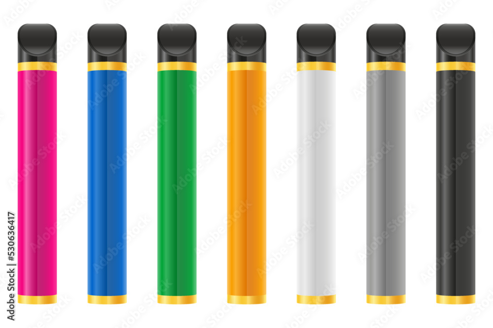 electronic cigarette device smoke vaporizer vector illustration electronic cigarette device smoke vaporizer vector illustration