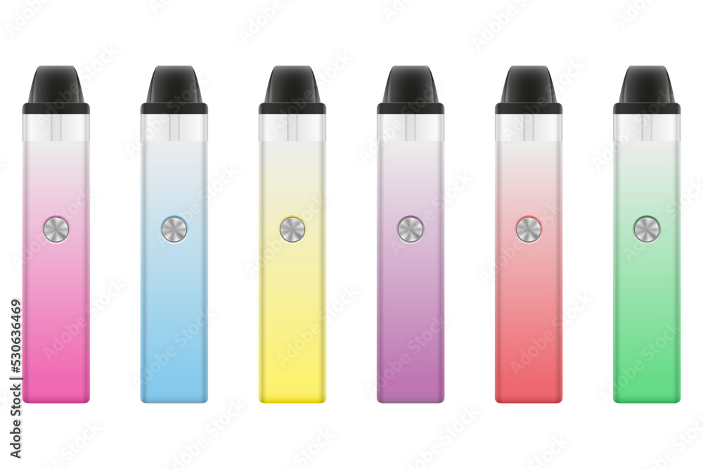 electronic cigarette device smoke vaporizer vector illustration electronic cigarette device smoke vaporizer vector illustration