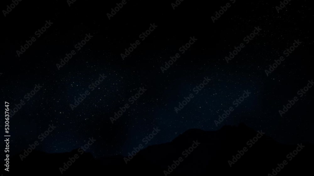 Mountain Stars Sky Space Glow Mountain Stars Sky Space Glow
