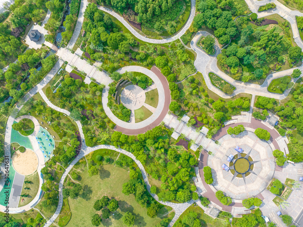 Aerospace in Jurong City Library and Chongming Park, Zhenjiang City, Jiangsu Province