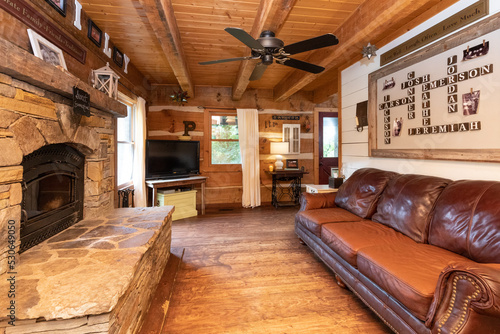 cabin living room