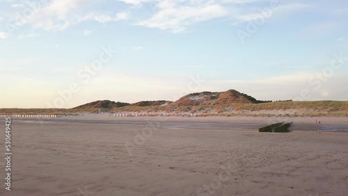Strand von Renesse, Zeeland, Holland, Niederlande