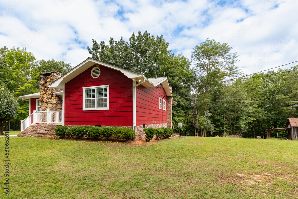 Fototapeta premium yard area