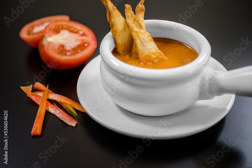 variety of soups and creams from Colombia photo