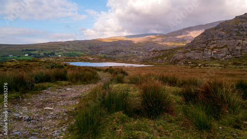 Park Lough at the footstep of Hungry Hill