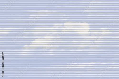 Clouds, retro engraving style. design element. vector illustration