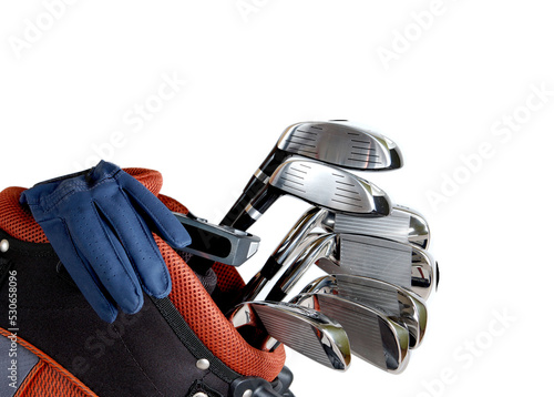 SET OF GOLF CLUBS, PNG