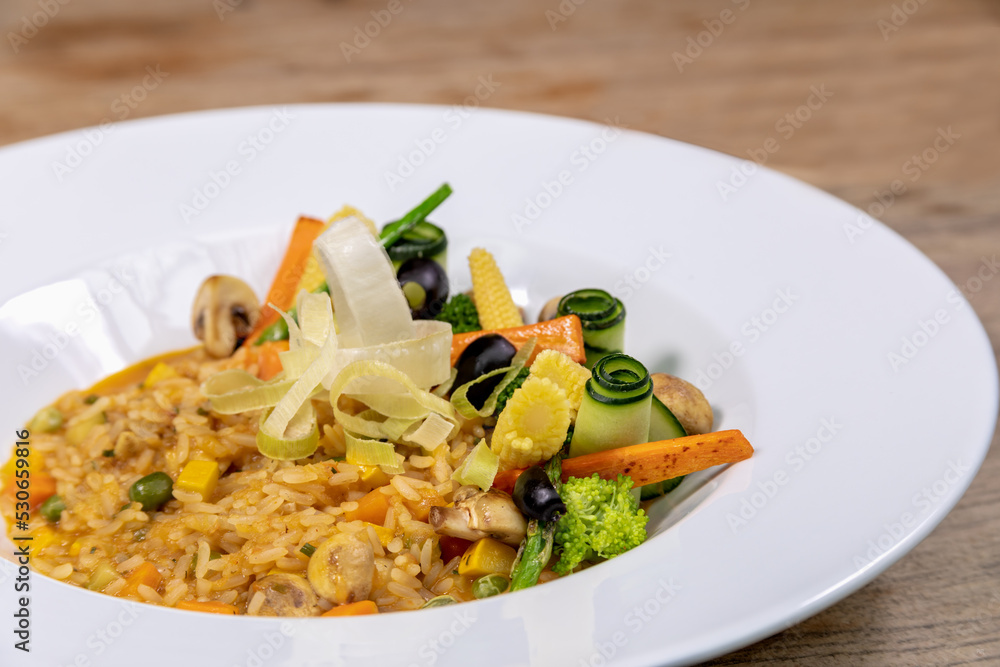 Vegetarian dishes such as salads, quinoa, avocado, vegetables and wraps Vegetarian dishes such as salads, quinoa, avocado, vegetables and wraps