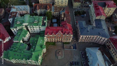 Vyborg, Old town hall square, Statue of Torgils Knutsson, House of Wolf, Former Town Hall photo