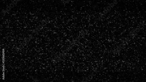 Black and White VHS Grain Noise Screen Abstract Background