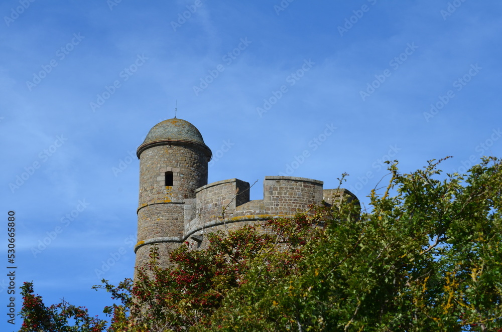 La forteresse Vauban à Saint Vaast la Houge (La Manche - Normandie - France) La forteresse Vauban à Saint Vaast la Houge (La Manche - Normandie - France)
