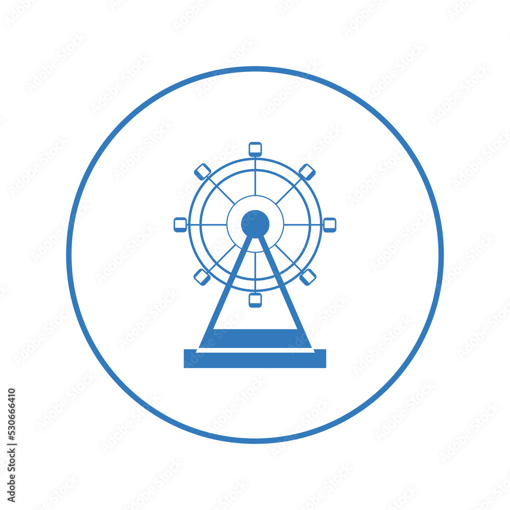 Celebration event ferris giant icon | Circle version icon | Celebration event ferris giant icon | Circle version icon |