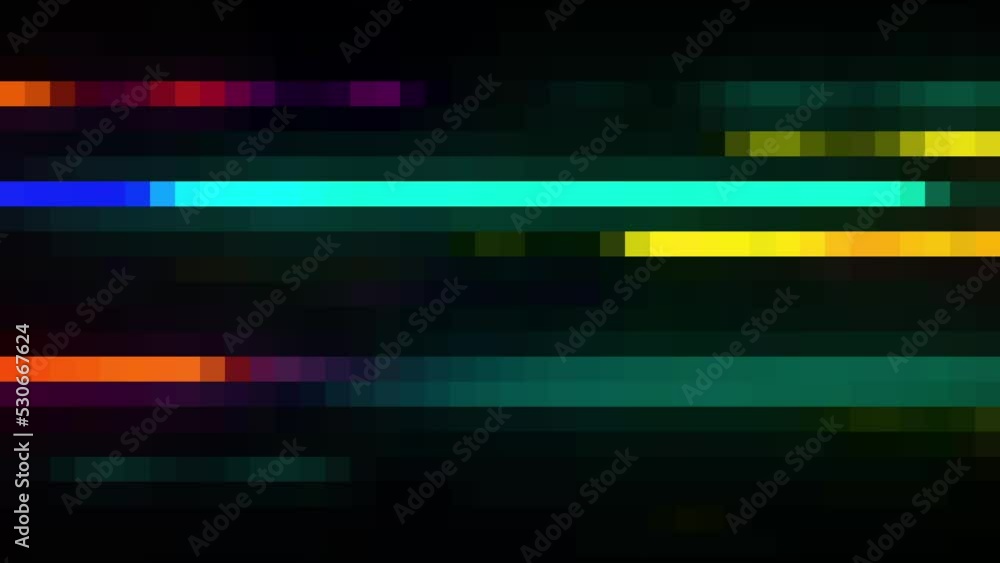 Pixel LInes Slow Flowing Loop Background Pixel LInes Slow Flowing Loop Background