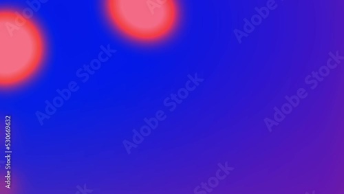 Colored Bubbles Molecules Rotation Abstract Background