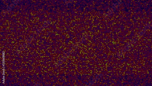 Colored Flowing VHS Grain Noise  No Signal Screen Background