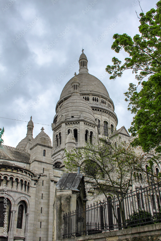 The Sacre Coeur on Montmartre