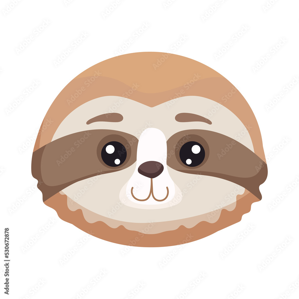 Cute animal head. Cartoon zoo. Animal characters in cartoon style. Panda, Koala, Raccoon, Elephant, Sloth, Cat, Dog, Rabbit, Alpaca, Unicorn, Bear, lion, tiger, fox, deer. For your design Cute animal head. Cartoon zoo. Animal characters in cartoon style. Panda, Koala, Raccoon, Elephant, Sloth, Cat, Dog, Rabbit, Alpaca, Unicorn, Bear, lion, tiger, fox, deer. For your design