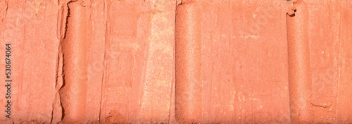 texture and composition of red brick closeup