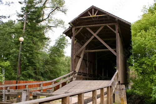 Felton Covered Bridge Felton Covered Bridge County Park Tree Wood Sky Plant