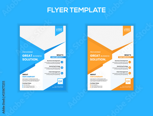 Modern business flyer