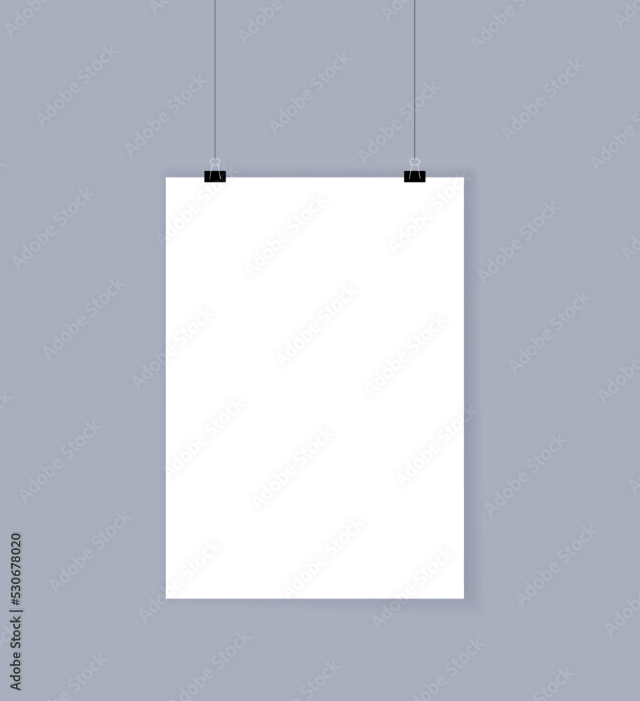 Hanging paper sheet Hanging paper sheet