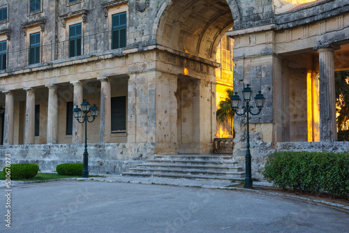 Picturesque Corfu Museum of Asian Art  Greece