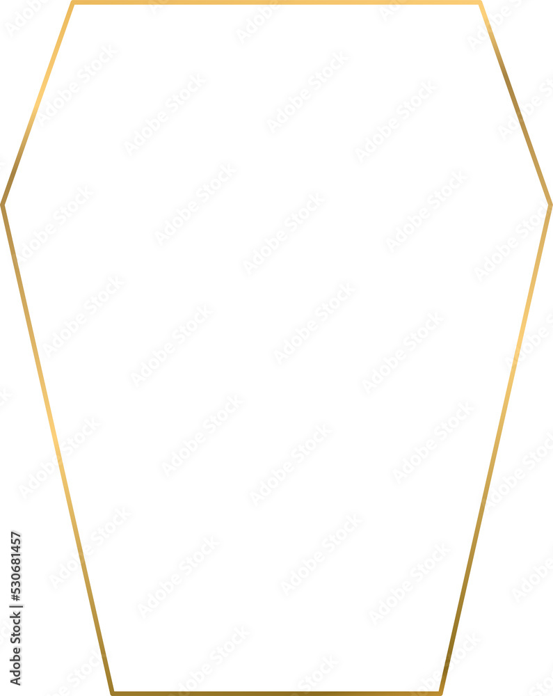 Gold geometrical polyhedron, art deco style, luxury templates, decorative pattern, modern abstract elements, isolated on transparent background. Gold geometrical polyhedron, art deco style, luxury templates, decorative pattern, modern abstract elements, isolated on transparent background.