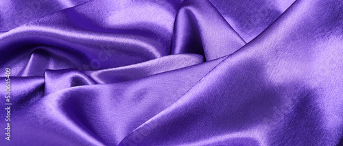 Obraz na płótnie Purple fabric as background, closeup